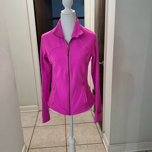 Lululemon neon pink define forme II jacket size 8